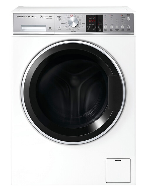 Fisher & Paykel 10kg Front Load Washing Machine, White, WH1060S1 product photo