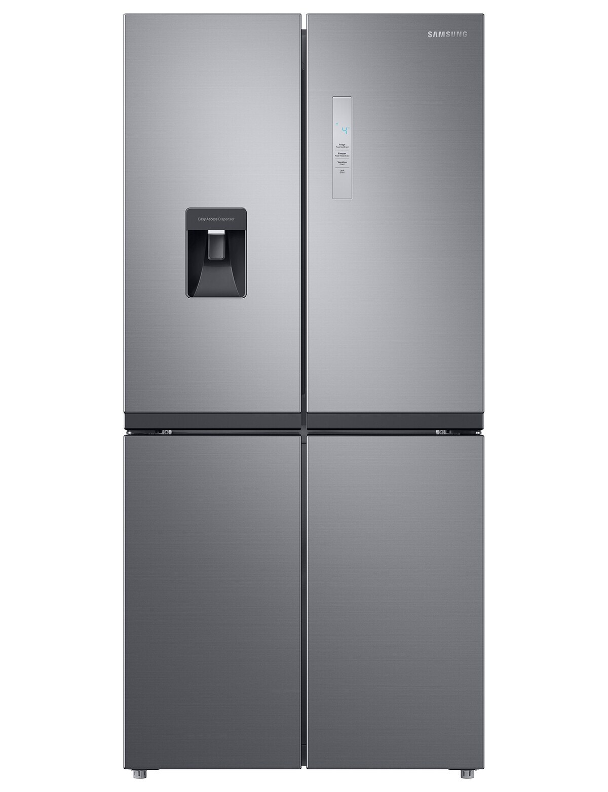 Samsung 488L French Door Fridge Freezer, Matte Silver, SRF5700SD
