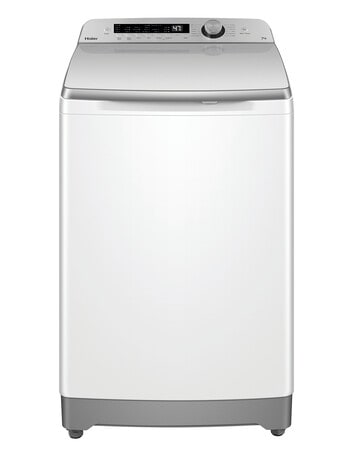 Haier 7kg Top Load Washing Machine, White, HWT07AN1 product photo