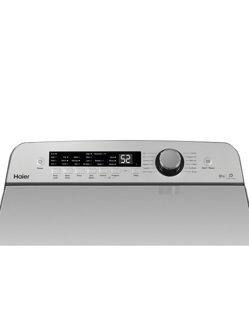 Haier 9kg Top load Washing Machine, White, HWT09AN1 Top Load Washing
