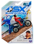 Supercross 1:24 Die Cast Motorcycle, Assorted product photo