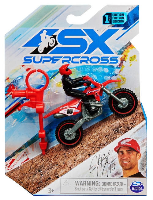 Supercross 1:24 Die Cast Motorcycle, Assorted product photo View 02 L