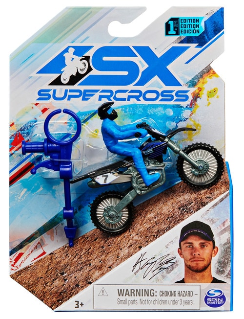 Supercross 1:24 Die Cast Motorcycle, Assorted product photo View 03 L