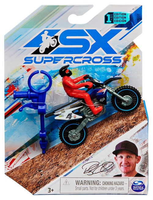 Supercross 1:24 Die Cast Motorcycle, Assorted product photo View 05 L