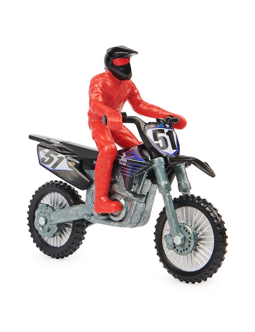 Supercross 1:24 Die Cast Motorcycle, Assorted product photo View 06 L