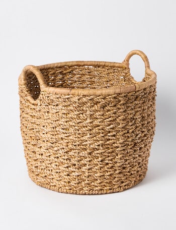 M&Co Braided Basket, Large product photo