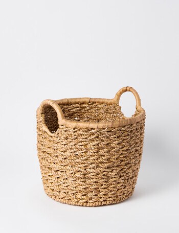 M&Co Braided Basket, Medium product photo