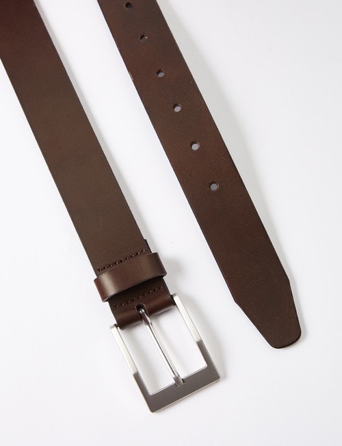 Chisel King Size Leather Belt, Brown product photo View 03 L