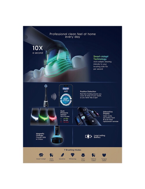 Oral B IO Series 9 Electric Toothbrush, IOS9B product photo View 04 L