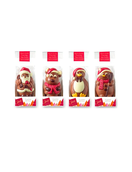 Hamlet Chocolate Christmas Figures, 55g, Assortment of 4 product photo