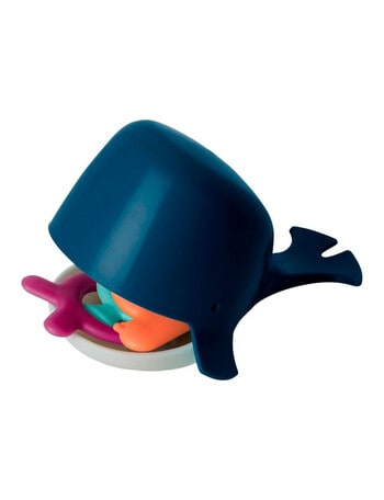 Boon Chomp Hungry Whale Bath Toy, Navy product photo