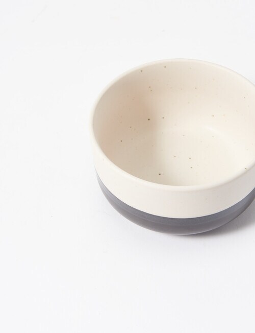 Salt&Pepper OSAKA Bowl, 12x6.5cm, Black & White Serveware