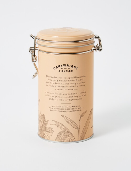 Cartwright & Butler Stem Ground Ginger Biscuit Tin, 200g product photo View 02 L