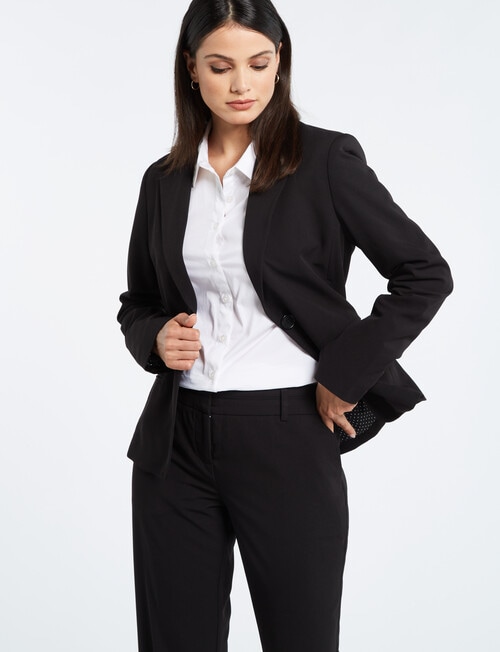 Oliver Black Essential Shirt, White product photo View 03 L