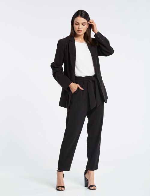 Oliver Black Longline Blazer, Black product photo View 03 L