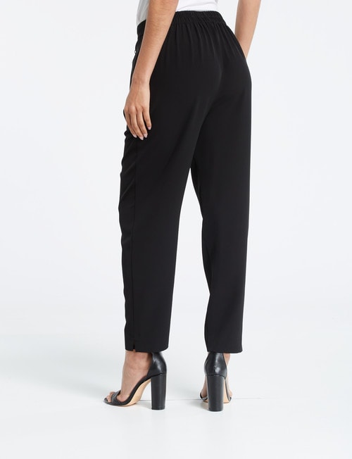 Oliver Black Jogger Pant, Black product photo View 02 L