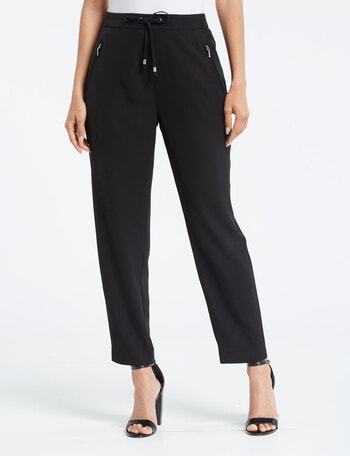 Oliver Black Jog Pant, Black product photo