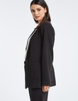Oliver Black Longline Blazer, Black product photo View 04 S