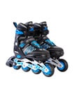Cyclops Inline Skates, Black & Blue, Shoe Size 6-9 product photo