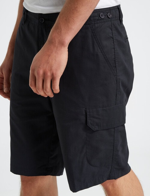 Savane Dylan Cargo Pocket Short, Navy product photo View 04 L
