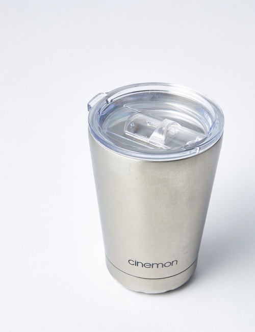 Cinemon Hydrate Stainless Steel Travel Mug, 310ml, Silver product photo View 02 L
