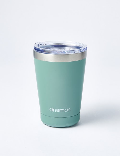 Cinemon Hydrate Stainless Steel Travel Mug, 310ml, Seafoam product photo