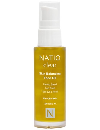 Natio Clear Skin Balancing Face Oil, 30ml product photo