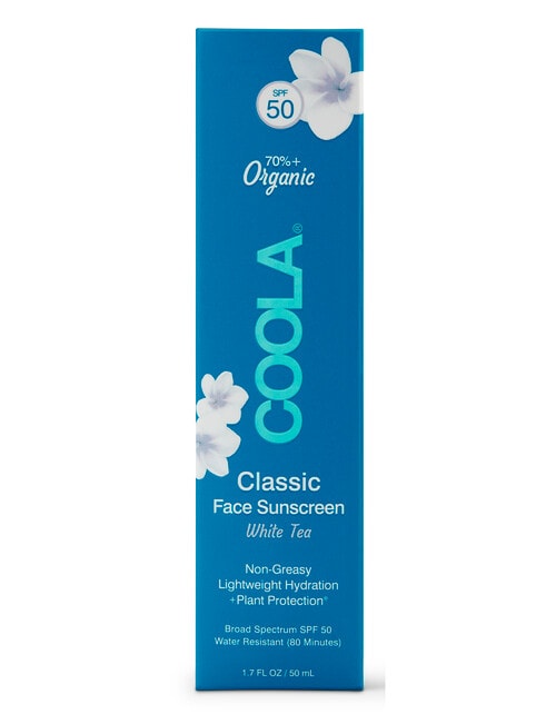 COOLA Classic Face Sunscreen SPF 50 White Tea, 50ml product photo View 03 L
