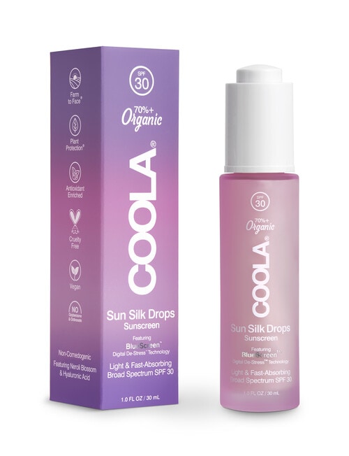 COOLA Full Spectrum 360 Sun Silk Drops Organic Sunscreen SPF 30, 30ml product photo