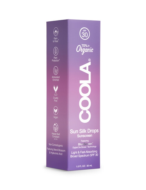 COOLA Full Spectrum 360 Sun Silk Drops Organic Sunscreen SPF 30, 30ml product photo View 04 L