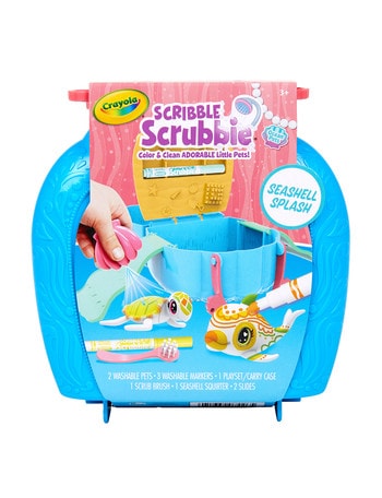 Crayola Scribble Scrubbies, Seashell Splash product photo