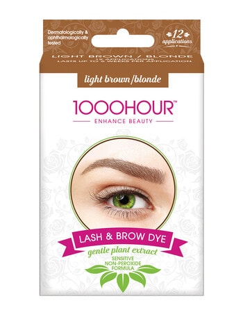 1000HR Eyelash & Brow Plant Based Kit, Light Brown/Blonde product photo