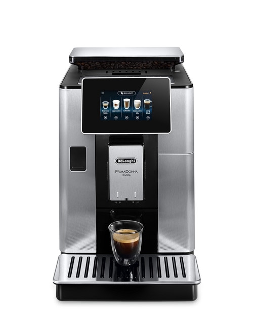 DeLonghi Primadonna Soul Auto Coffee Machine, Silver, ECAM61075MB product photo View 02 L