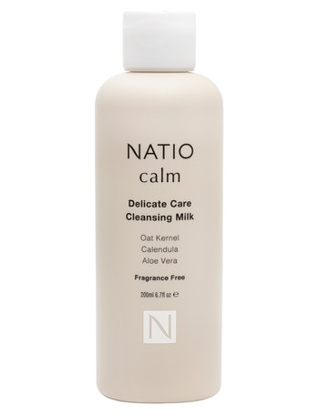 Natio Calm Delicate Care Cleansing Milk, 200ml product photo