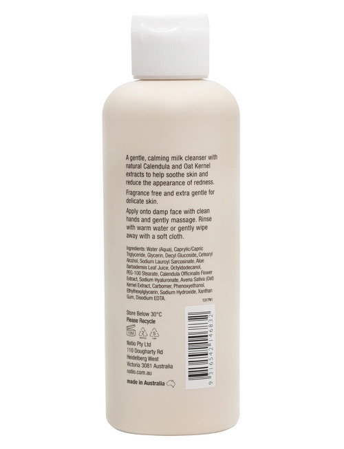Natio Calm Delicate Care Cleansing Milk, 200ml product photo View 02 L