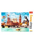 Trefl Funny Cities 1000-Piece Puzzle, Dogs in London product photo View 03 S