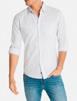 Connor Clancy Casual Slim-Fit Shirt, Ice product photo