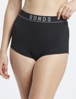 Bonds Retro Rib Hi Shortie, Black product photo