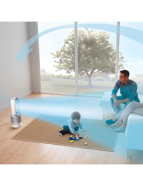 Dyson HP00 Pure Hot+CoolPurifying Fan Heater, 385276-01 product photo View 11 L