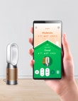 Dyson HP09 Purifier Hot+Cool Formaldehyde Purifying Fan Heater, White/Gold, 379706-01 product photo View 03 S