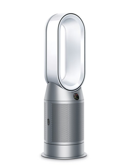 Dyson HP07 Pure Hot+Cool Purifying Fan Heater, White & Silver, 368944-01 product photo View 02 L