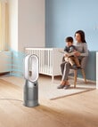 Dyson HP07 Pure Hot+Cool Purifying Fan Heater, White & Silver, 368944-01 product photo View 08 S