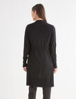Oliver Black Longline Cardigan, Black product photo View 02 S