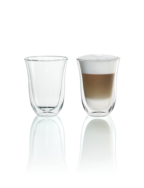 DeLonghi Dual Wall Latte 2 Pack Glasses, DBWALLATTE product photo View 02 L