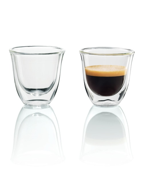 DeLonghi Espresso 2 Pack Glasses, DBWALLESP product photo View 02 L