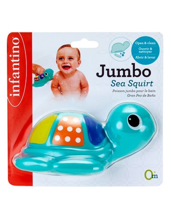 Infantino Jumbo Sea Squirt, Turtle product photo