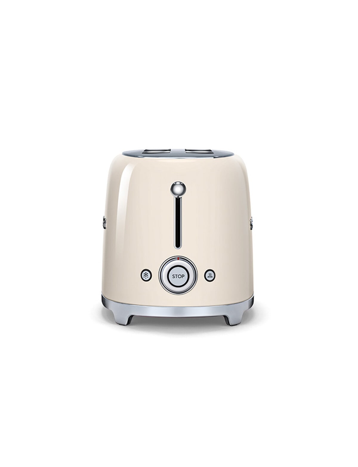 Smeg Smeg 4 Slice Toaster, Cream, TSF02CRAU Toasters