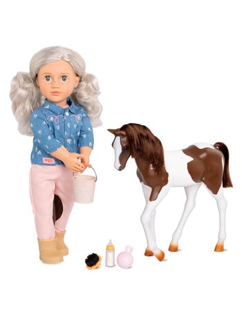 Our Generation Yanira Deluxe Doll with Foal product photo