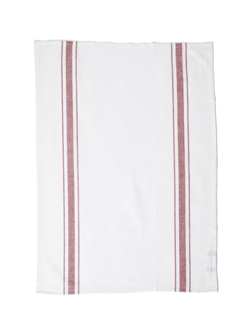 Capital Kitchen Sinclair Tea Towel Light, Pink Stripe, Set of 3 product photo View 03 L