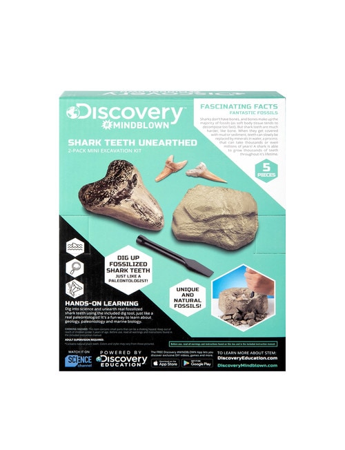 Discovery #Mindblown Shark Teeth Mini Excavation Kit product photo View 02 L